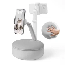 Cell Phone Pillow Holder mini iPhone Stand for Bed, Upgraded mini Angle & Hei...