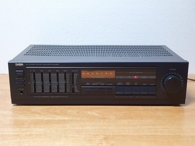 SABA PA-2065 HiFi GRAPHIC EQUALIZER STEREO POWER AMPLIFIER