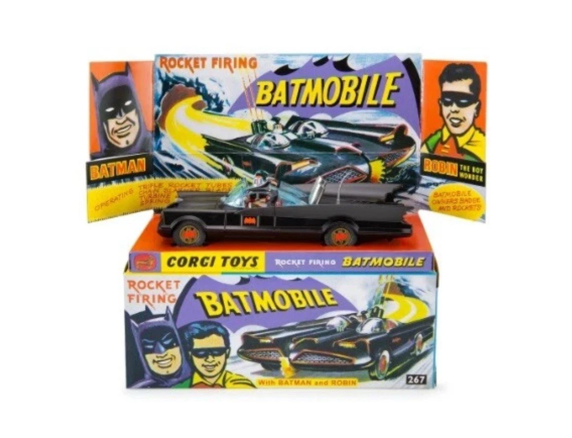 Corgi Batman Black Vintage Manufacture Diecast Cars, Trucks & Vans