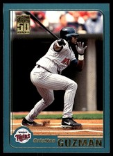 Cristian Guzman 2001 Topps #704 Twins MLB READ FREE SHIPPING AutographDen