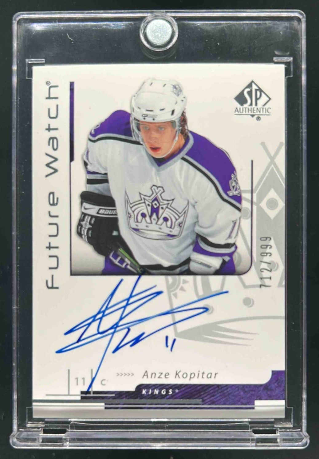 Anze Kopitar 2006 SP Authentic #184 Future Watch Auto /999 Price