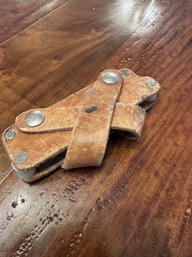 Carpet and Flooring Installer Leather Tool Pouch Scraper Cover-4-SC 4" GUNDLACH - Picture 3 of 4