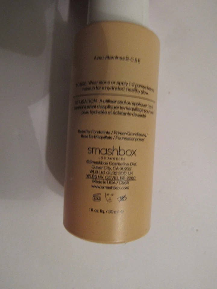 New No Seal Smashbox Photo Finish Vitamin Glow Primer 1 FL - Image 2 of 4
