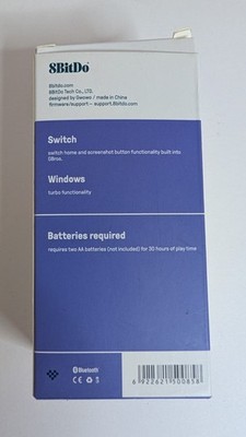 8BitDo GBros Wireless Adapter for Nintendo Switch Windows GameCube Purple NIB