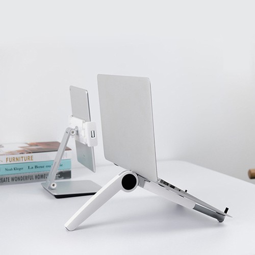 Support De Refroidissement Élévateur D'ordinateur Portable Pour Bureau Réglable - Afbeelding 8 van 12