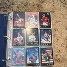 Fleer 1991 Fleer MLB Baseball Card Lot 9, Darryl Strawberry, Clemens