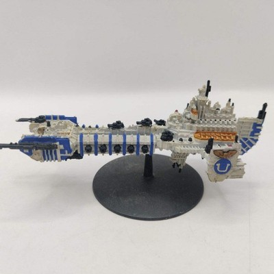 Warhammer 40k Battlefleet Gothic Space Marine Battle Barge - Painted AZ129