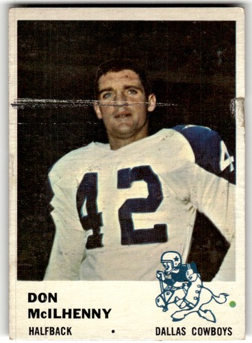 Don McIlhenny #42 1961 Fleer card