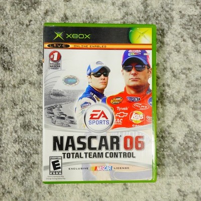 NASCAR 06 Total Team Control EA Sports Microsoft Xbox CIB
