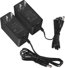 12V 2A Power Supply AC Adapter 2 Pack for CCTV Security Camera, Led Strip Lights