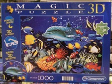 Clementoni Magic 3D Ocean Life Puzzle 1000 szt.