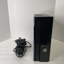 HP Slim 260-a020 Win 10 Desktop AMD A6-7310 6GB RAM, 1TB HDD  (w/AC Adapter)