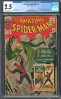 Amazing Spider-Man #2 CGC 2.5 Marvel Comics 1963 1st Appearance of the Vulture