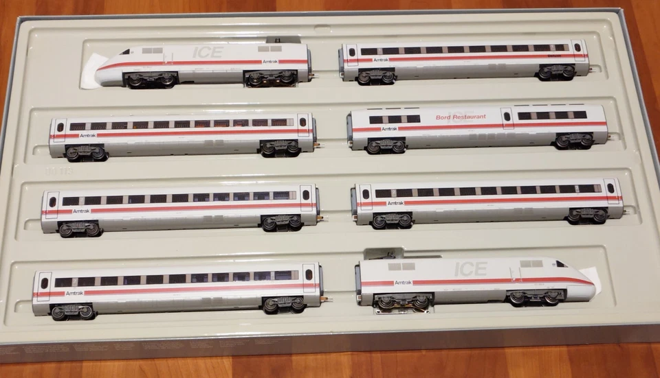 Märklin 3700 ICE-Triebwagenzug Amtrak Digital H0 OVP in limitierter Auflage - Bild 2 von 4
