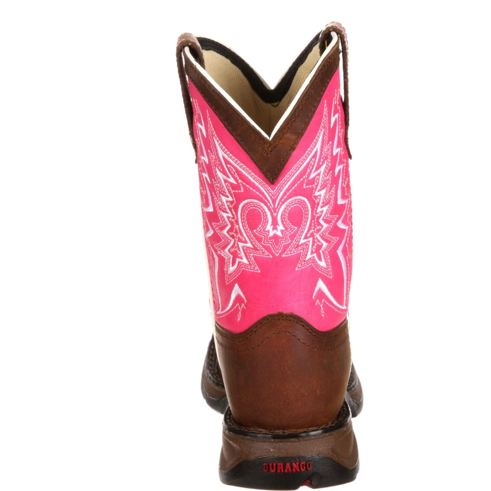Bota Western LIL' DURANGO® Little Kid Let Love Fly Foto 4 de 4