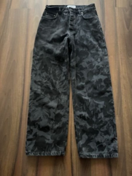 Men Balenciaga Jeans Black Denim 28