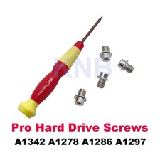 4Pcs/Set New HDD Hard Drive Screws For Macbook Pro A1342 A1278 A1286 A1297