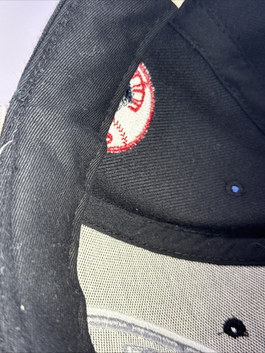 Gorra de béisbol marca New York Yankees 47; gris una gorra negra con logotipo grande - Imagen 18 de 24