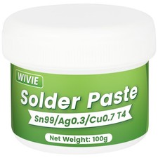 Sn99/Ag0.3/Cu0.7 Lead-Free Solder Paste, 217 C Melting Point, T4 Particle 100g 