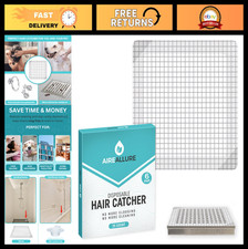 25 Pack Disposable Shower Drain Hair Catcher Stickers - Peel Stick Strainers,