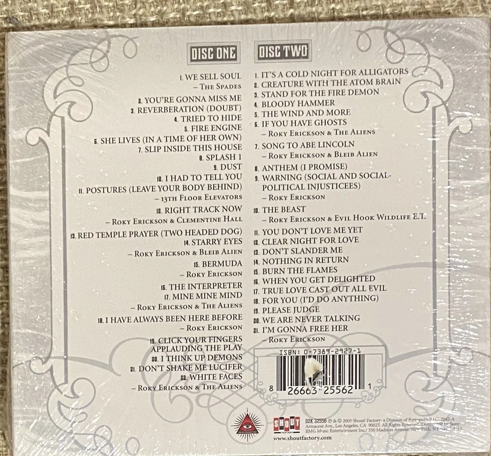 I Have Always Been Here Before The Roky Erickson Anthology New Factory Sealed CD - Image 2 of 2