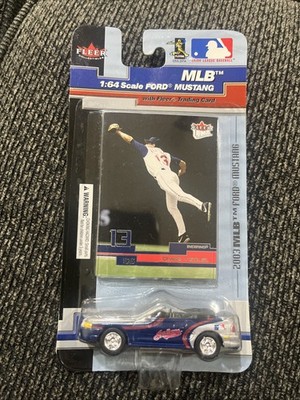 2003 MLB Ford Mustang 1:64 scale die-cast car Omar Vizquel Fleet Ultra  