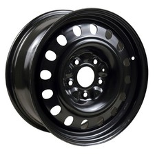 09048 New Replacement 17x7.5 Black Steel Wheel Fits 2005-2008 Chrysler Pacifica