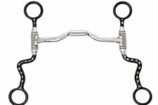 Western 5" Comfort Jointed Low-Port Swivel Mouth Long Shank Futurity Bit 35644B