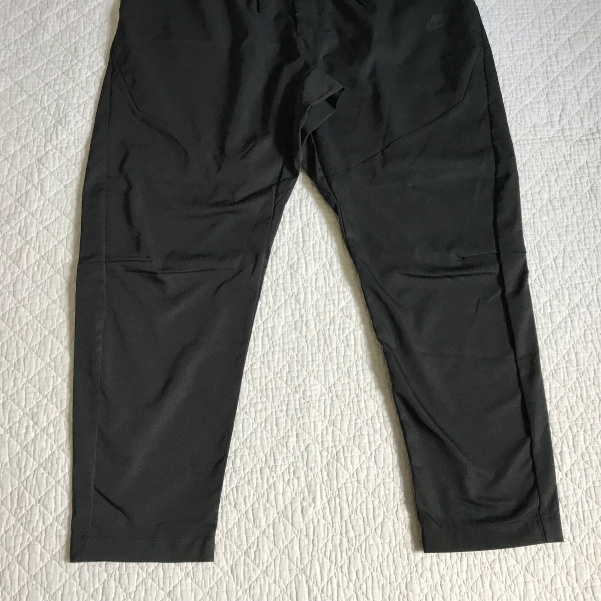 Nike Sportswear Tech Woven Pants Men's SZ XXL Tapered Black DR9101