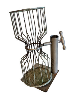 Vintage Chuck a Luck Dice Cage Tumbler Birdcage Casino Carnival 19th Century Bar