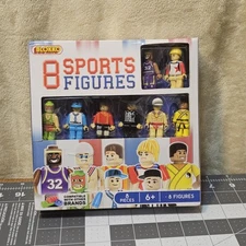 New Blokko Sports Collection 8 Mini figures Limited Edition Figurines