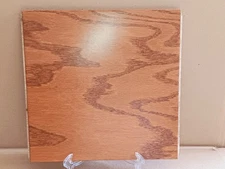 Wood Floor Parquet Tile 9x9 inch Tongue Groove Red Oak Prefinished New