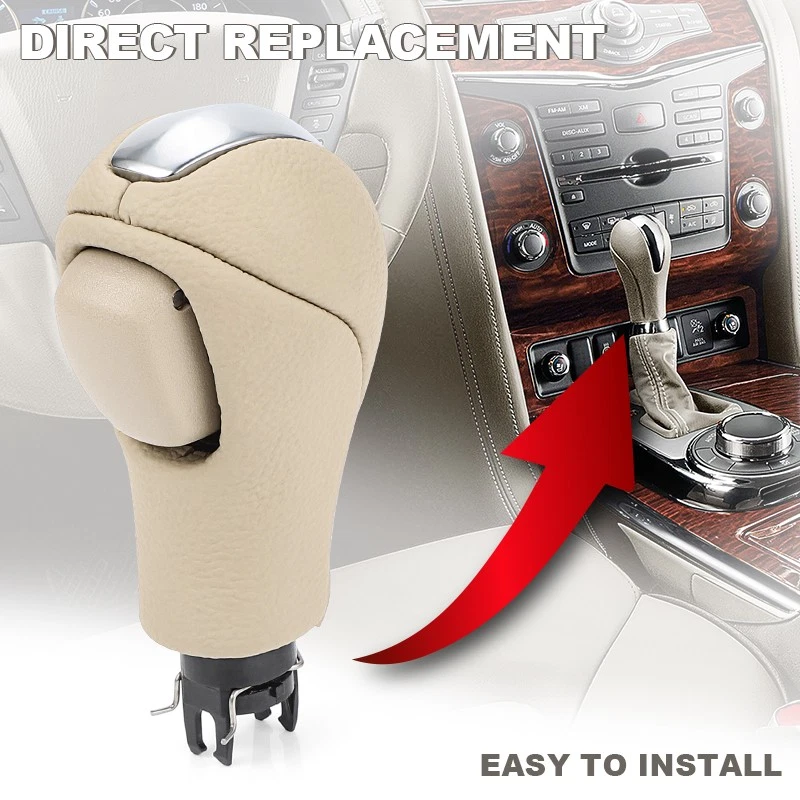 Gear Shift Knob Shifter Head For Infiniti G25 G37 FX37 FX35 Q60 QX56 34910-JK03A - Imagem 3 de 4