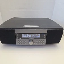 Cambridge SoundWorks Radio 730 AM FM Stereo Clock Radio Black Silver Tested