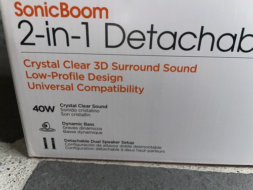 Hypergear SonicBoom 2-in-1 Detachable Soundbar Universal Compatibility - Picture 3 of 7