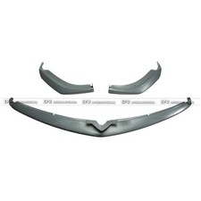 New 3pcs Front Lip Splitter For Mazda Rx8 09-12 Late Tk Style Frp Unpainted