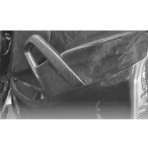 For Hyundai Veloster 11-2016 Real Carbon Fiber Interior Door Armrest Cover Trim - Imagem 3 de 4