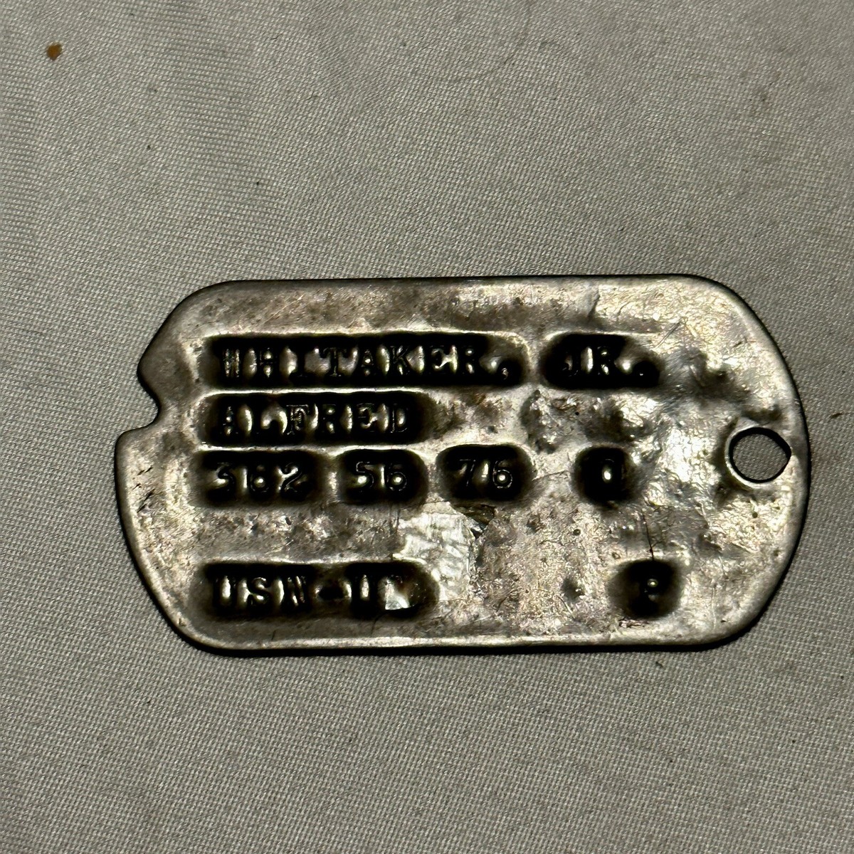 Vietnam War 1950s US Navy Pilot Dog Tag | eBay