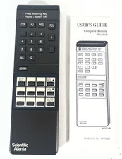 Genuine Vintage NOS Scientific Atlanta Cable Box Remote Control Model 8550-375