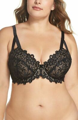 Dita Von Teese Balconette BH Dahlia D58457 Schwarz/Nude - 44D