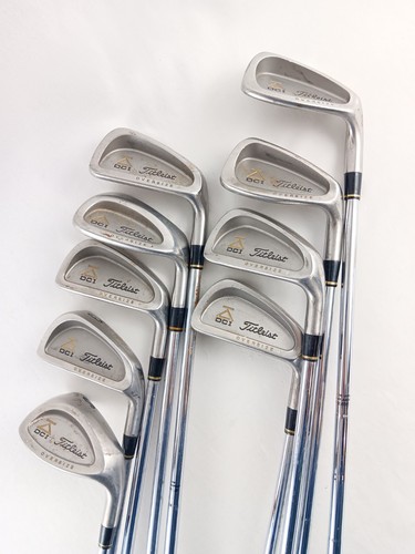 Titleist DCI Oversize Irons 3-SW Right Handed Stiff Flex Steel Shaft Tri Spec