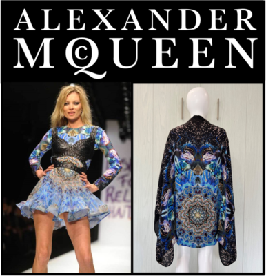 Alexander McQueen S/S 2010 'Plato's Atlantis' Jellyfish Print Silk