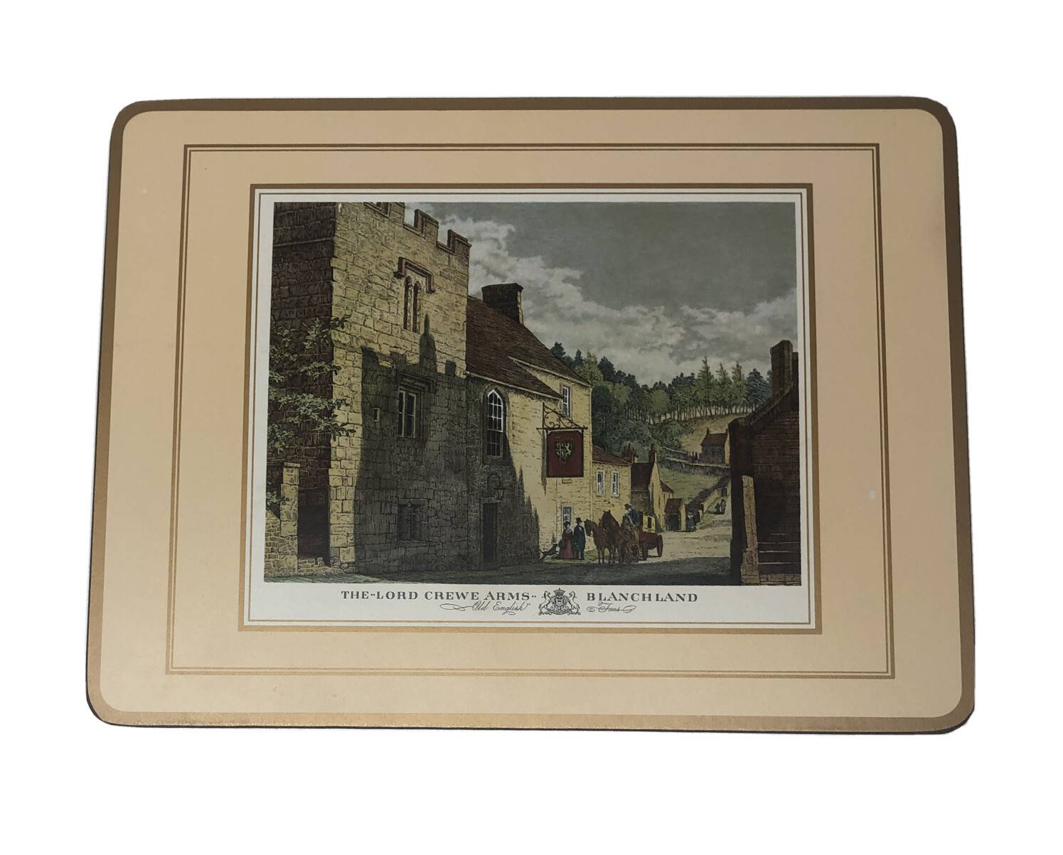 Vintage Pimpernel Traditional Place Mats English Inns Set Of 6 eBay