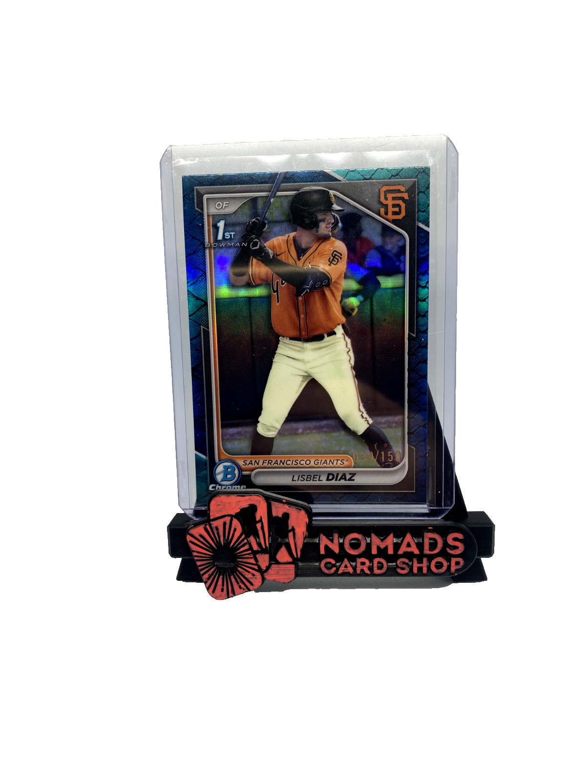 2024 Bowman Chrome - Prospects Blue Reptilian #BCP-194 Lisbel Diaz (RC) /150