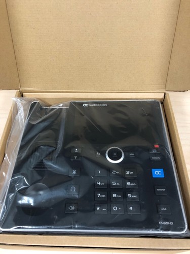 NEW! AudioCodes C455HD PoE IP Business Phone for Microsoft Teams - Afbeelding 7 van 8