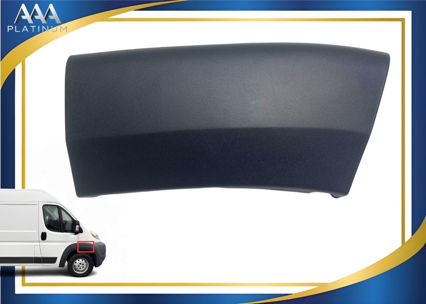 For 2019-2022 Ram Promaster Front Right Fender Flare Trim Molding Local Pickup