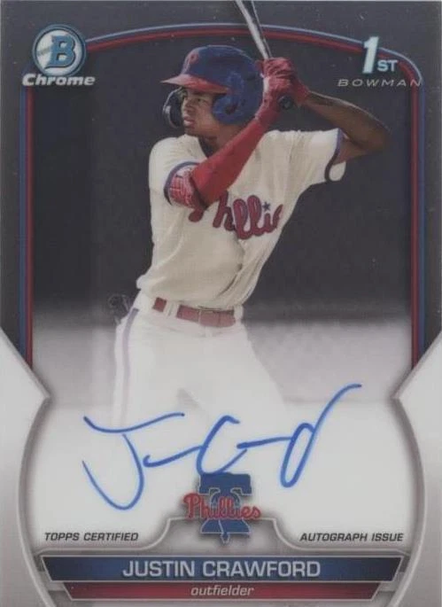 2023 Bowman - Justin Crawford #CPA-JC for sale | eBay