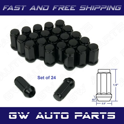 24 Pcs M14X1.5 Lug Nuts+2 Keys For Acura NSX 2017-2018 & 2020 Black Closed-End 24 Pcs M14X1.5 Lug Nuts+2 Keys For Acura NSX 2017-2018 & 2020 Black Closed-End