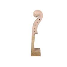 New 4/4 Hand-Carved Solid Maple Violin Neck Fit for 5-String Violin