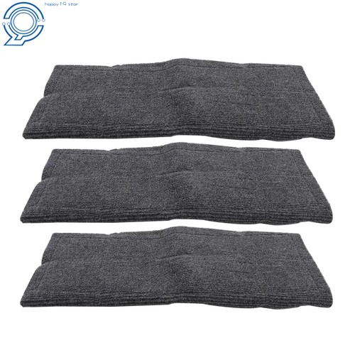 3 pcs RV Step Covers Gray Wrap Around Camper RV Step Rug Carpet 23" Width - Picture 2 of 11